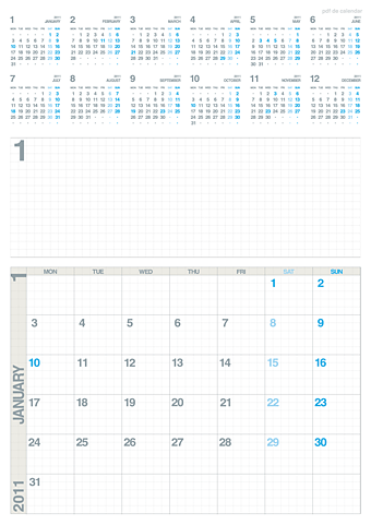 pdf de calendar