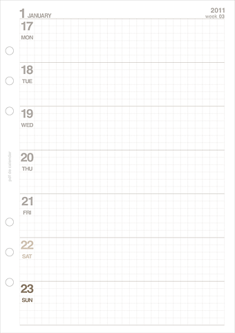 pdf de calendar